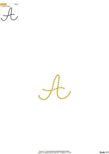 Bean Stitch Handwritten Font