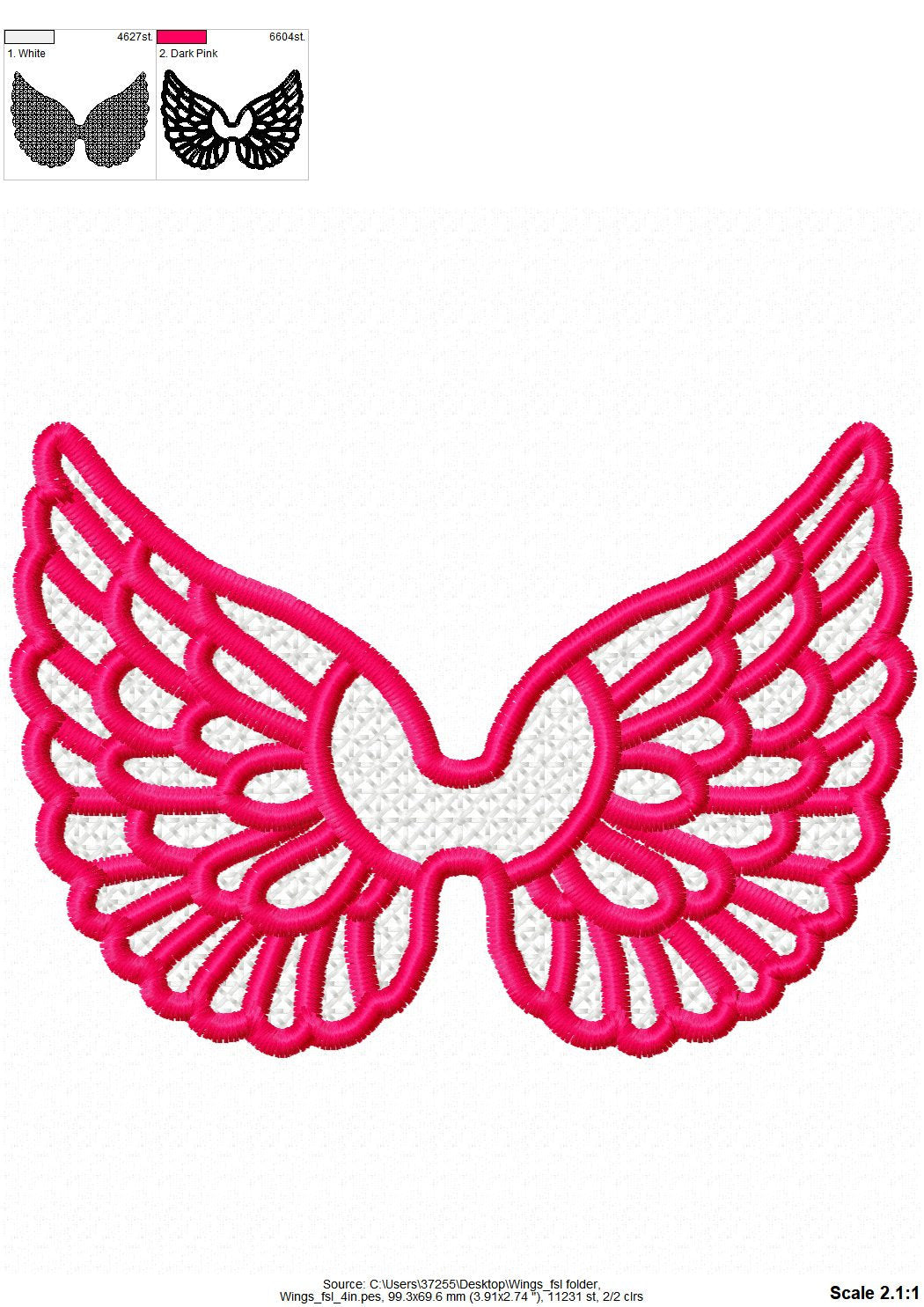 Little Angel Wings FSL