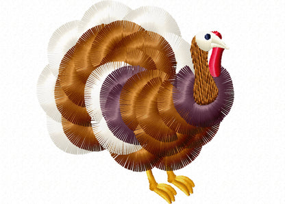 Fringed Turkey Thanksgiving