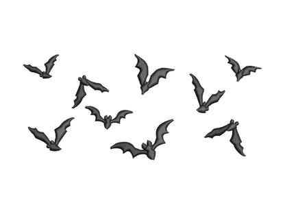 Many Mini Bat in a row