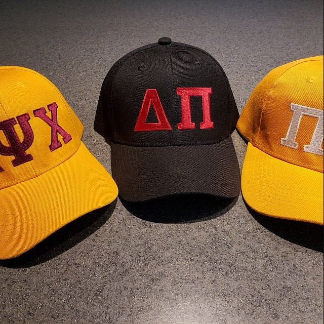 Fill Stitch Sororities Greek Font