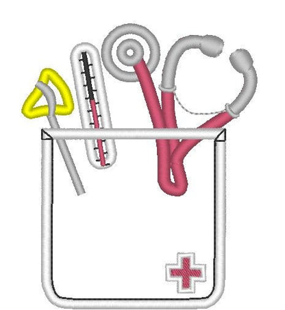 Doctor Therapist Genuine Pocket ITH