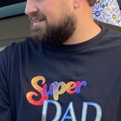 Iridescent Ombre Font Dora