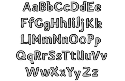 Diana Monogram Font Applique