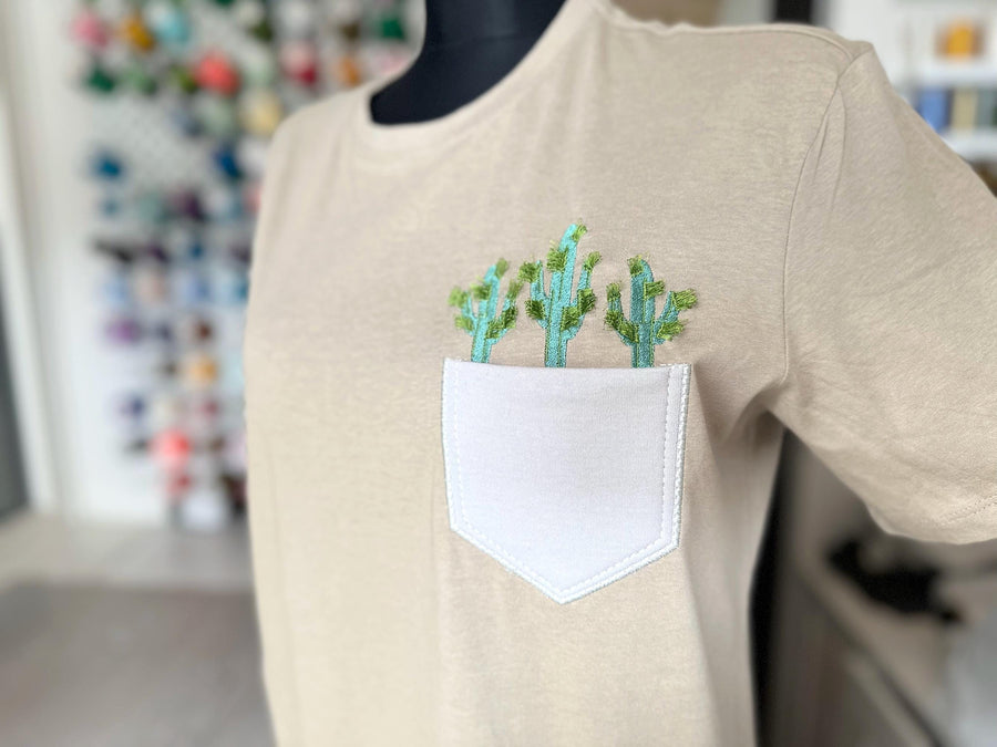 Fringed Cactus Real Pocket ITH