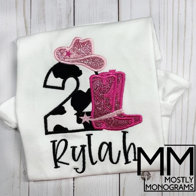 Cowboy Cowgirl Hat and Boots