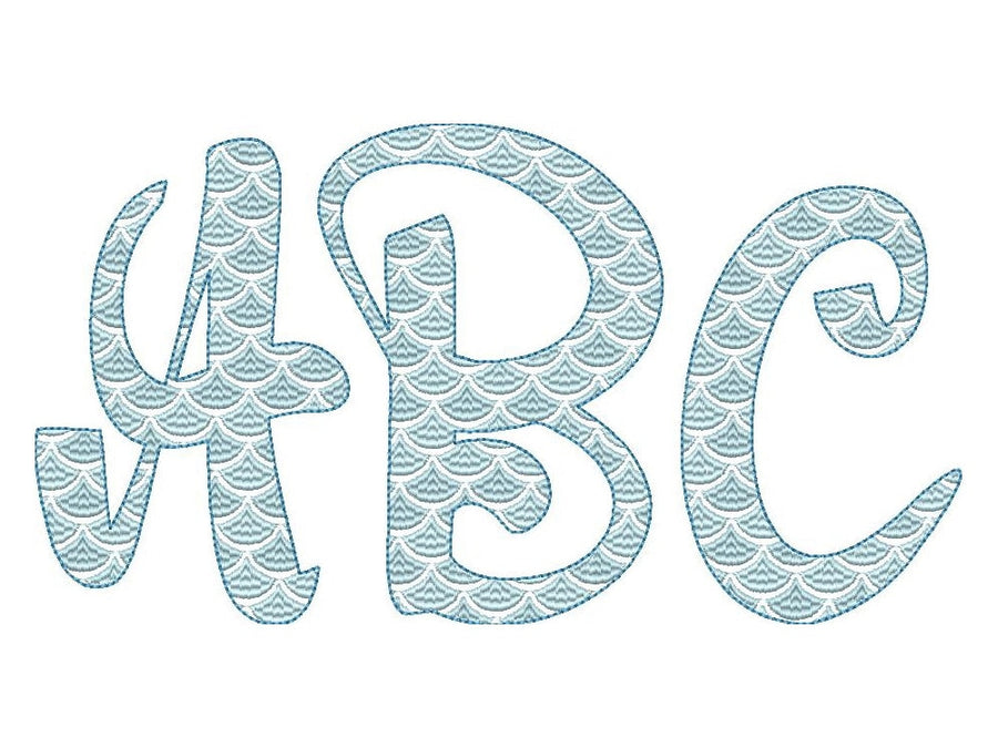 2-Color Mermaid Vibes Font