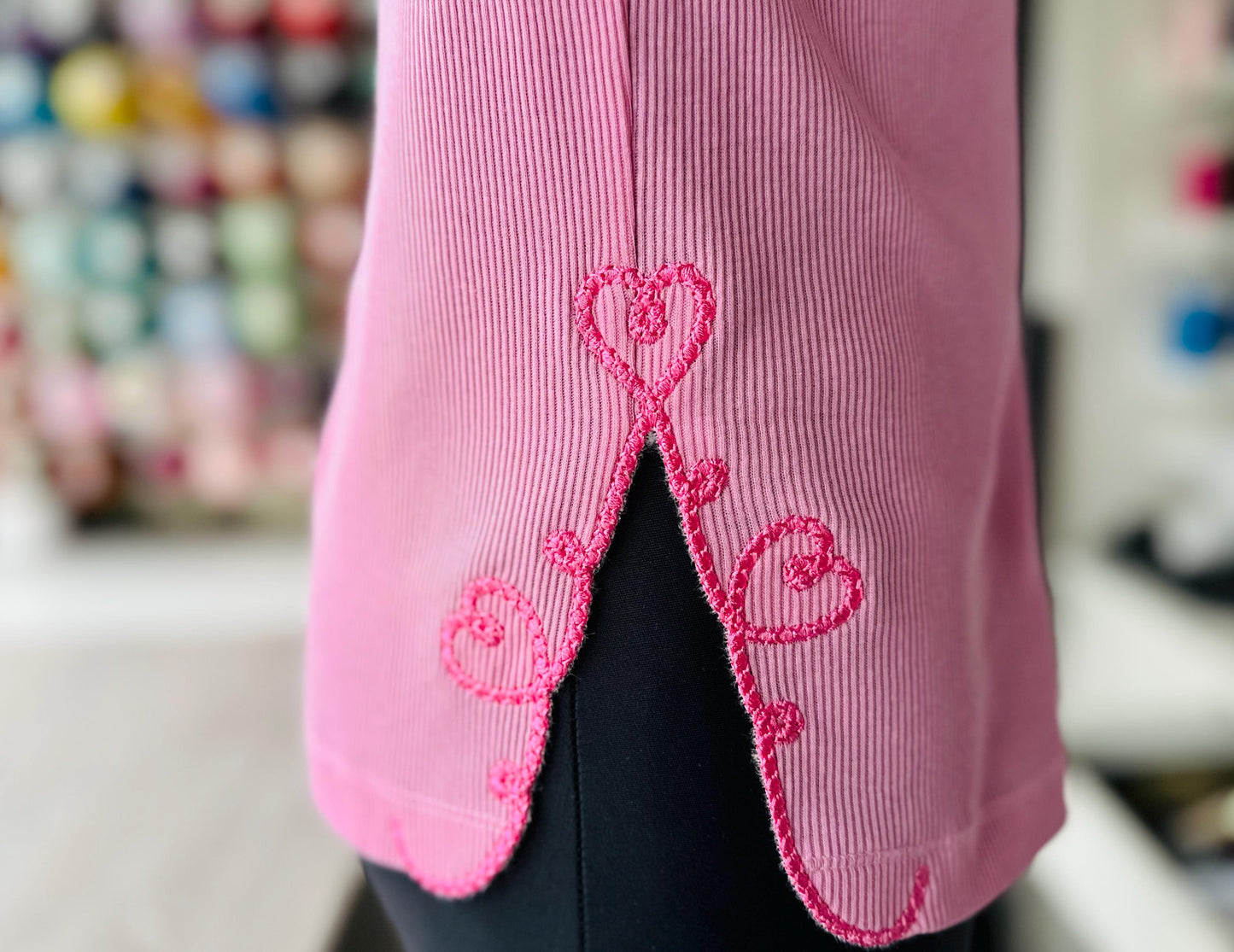 Heart Split Side Seam