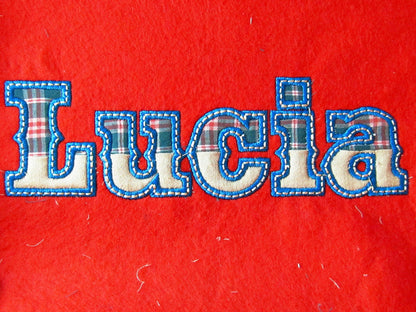 Cowboy Font Applique