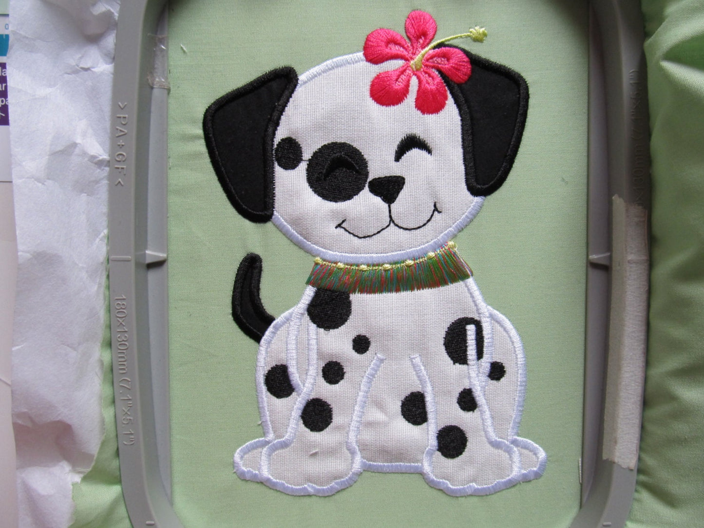 Aloha Hawaii Flower Puppy