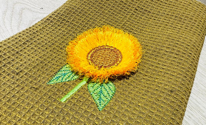 Big Fringed Sunflower Flower