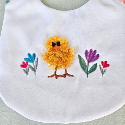 Floral Border Fringed Chick
