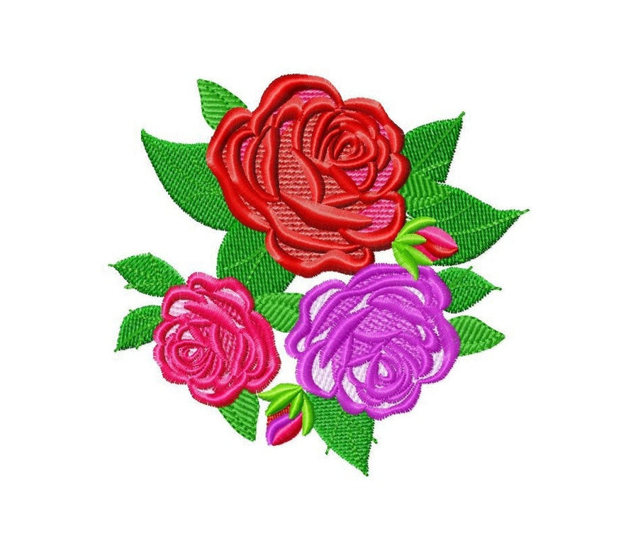 Shabby Chic Rosebud Rose Flower