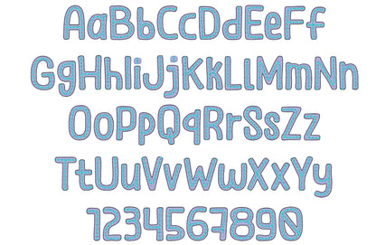 Quick Light Stitch Sketch Kindergarten Font