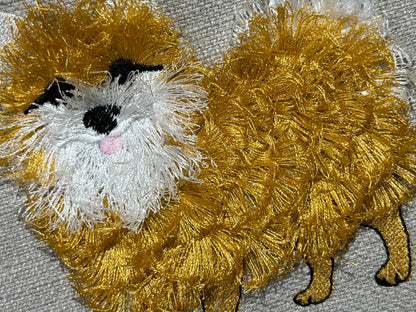 Pomeranian Fringe Dog Puppy
