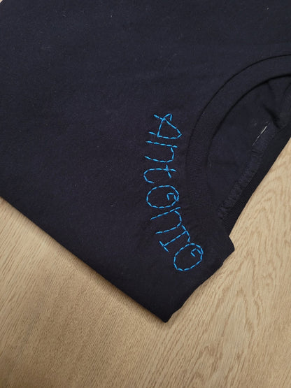 Hand Effect Stitch Font Antonio