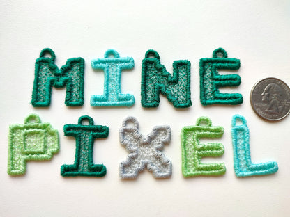 Miner Bricks Pixel Font FSL