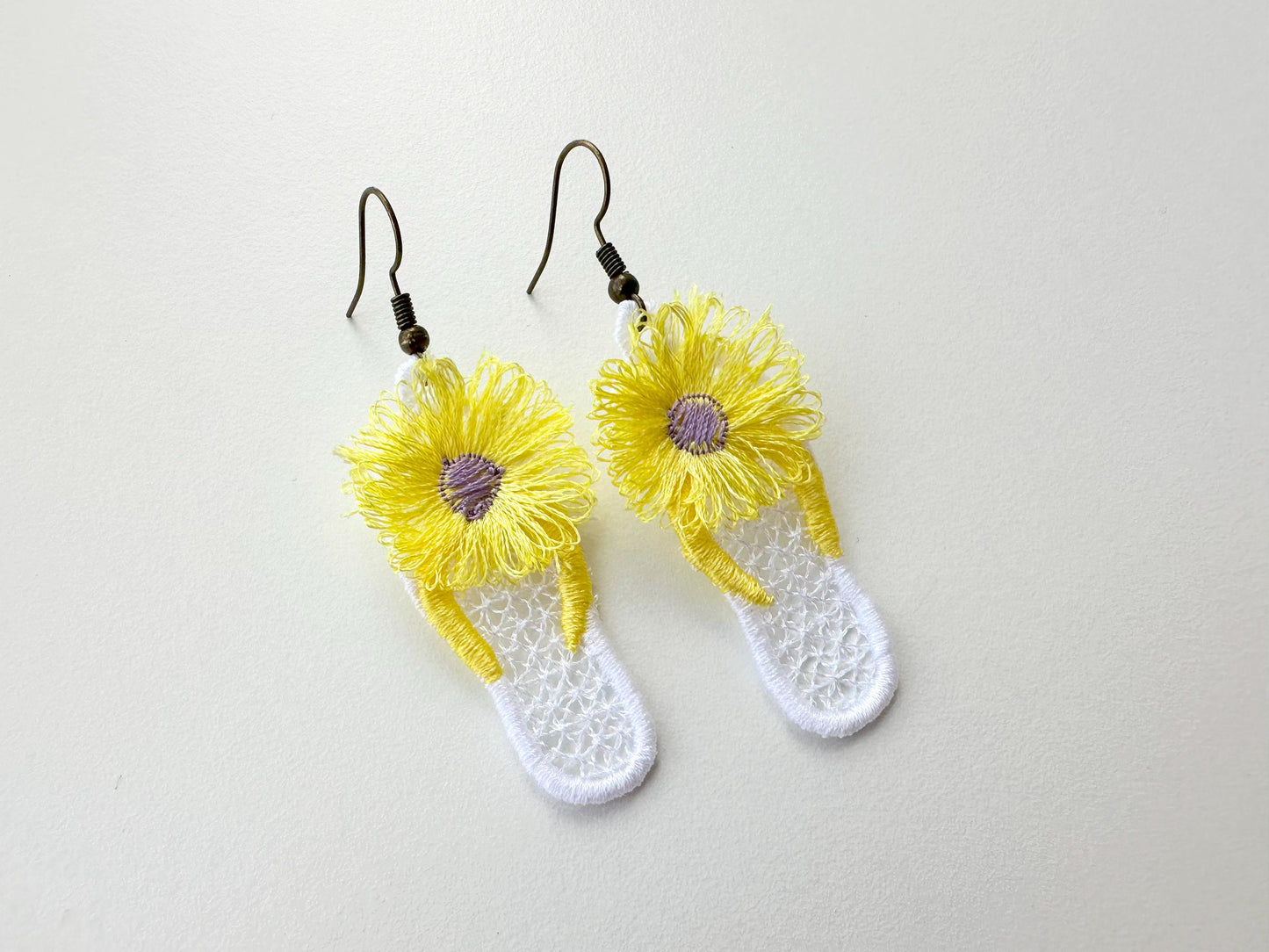 Summer Beach Flip Flops Earrings FSL