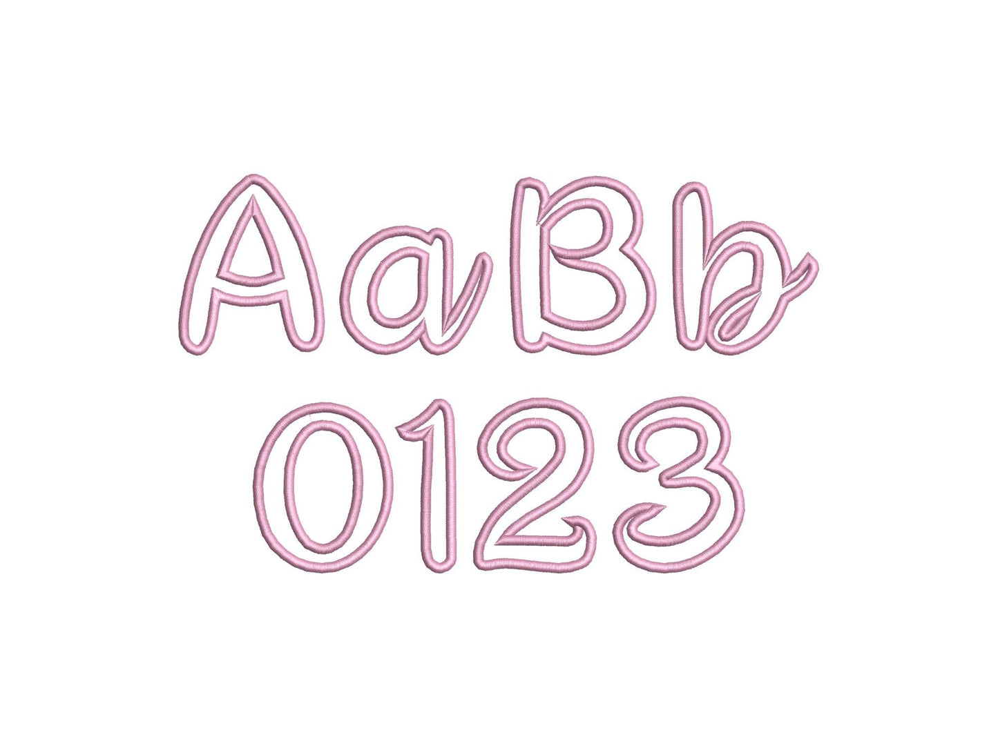 Petra Handwritten Font Applique