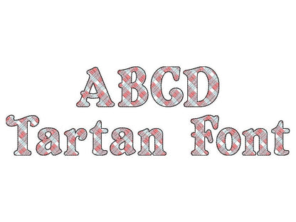 Old Fashioned Tartan Font