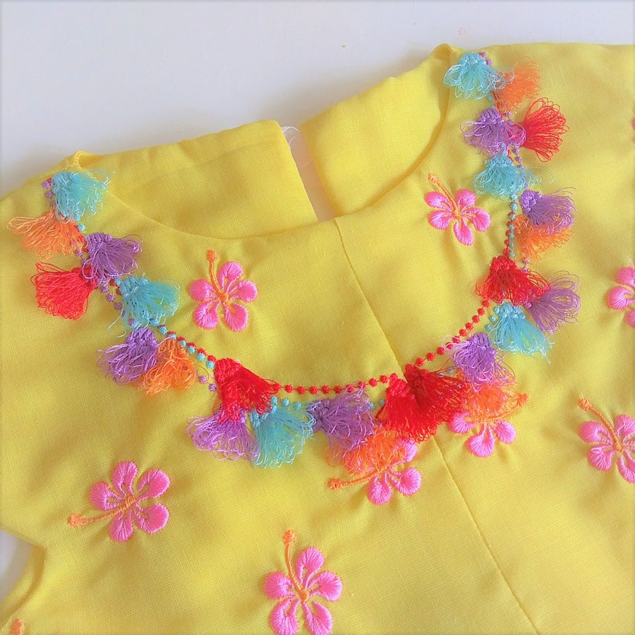 Fringed Tassel Necklace