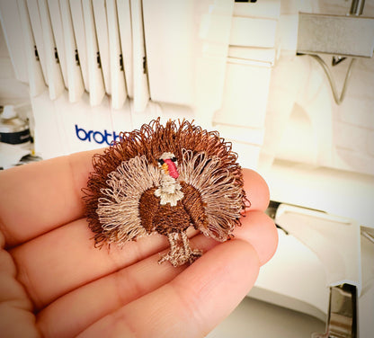 Fringe Turkey Earrings Charm