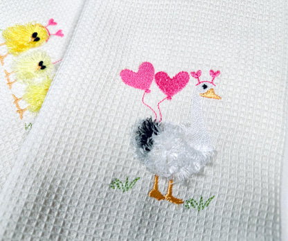 Fringed Valentine Goose