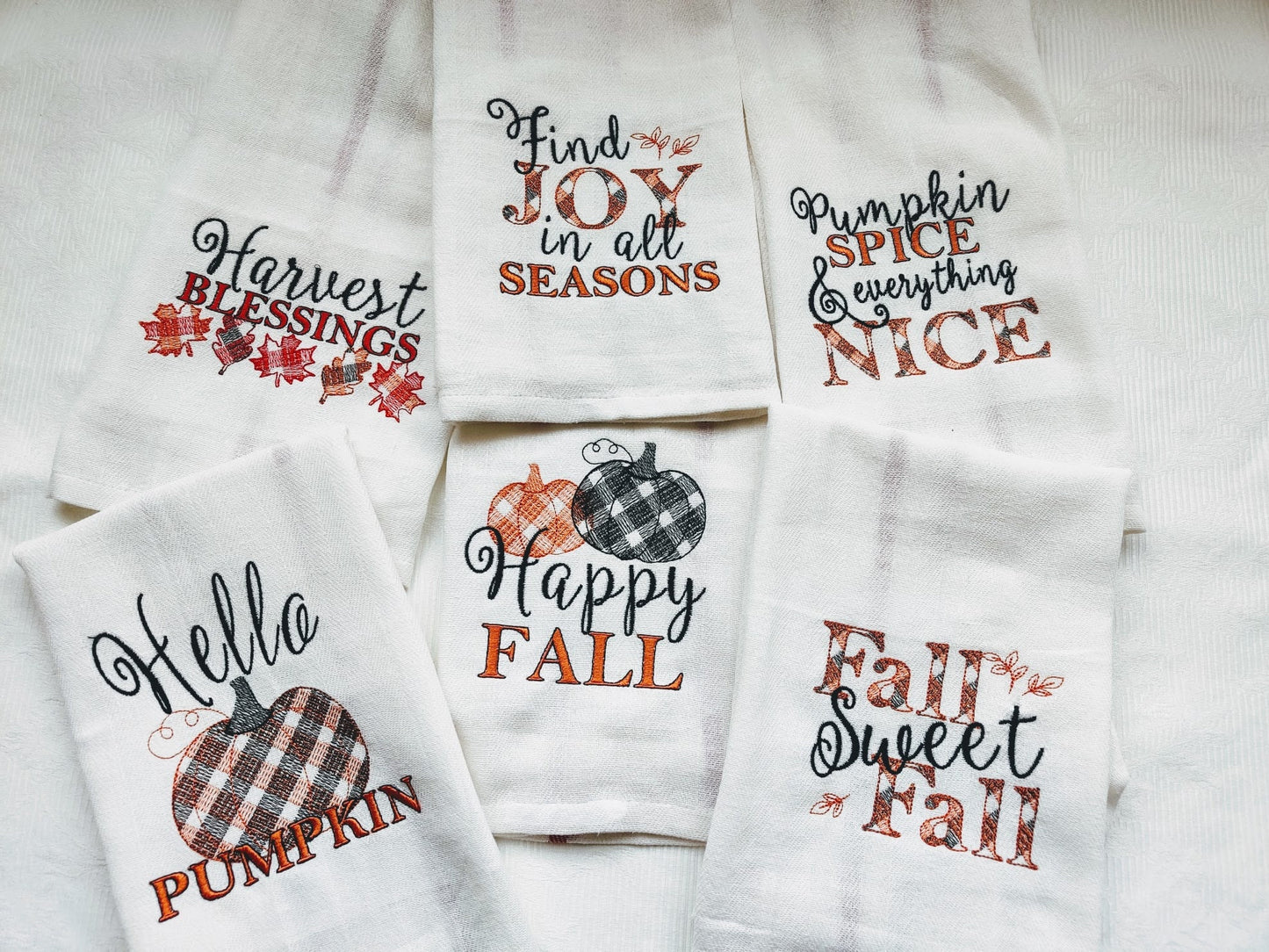 Fall Pumpkin Thanksgiving Kitchen Set