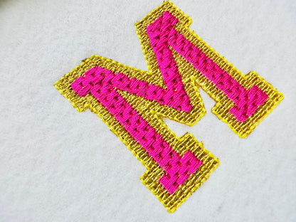 Waffle Glitter HTV Vinyl Sport Font