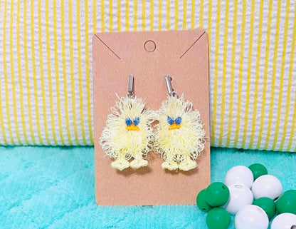 Cute Easter Chick Earrings