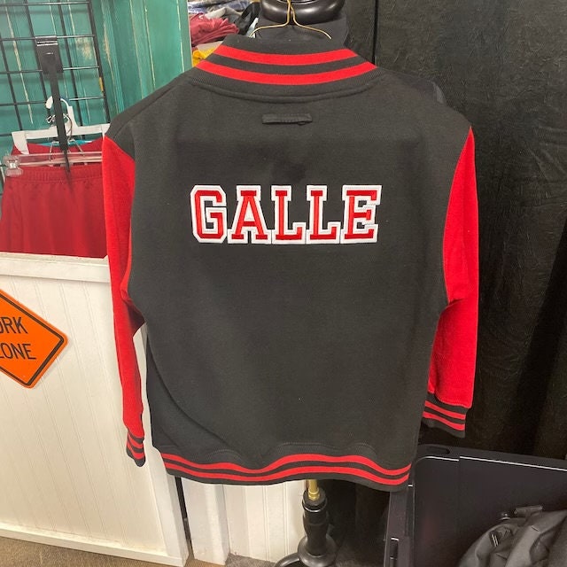 2-Color Athletic Sport Font Applique