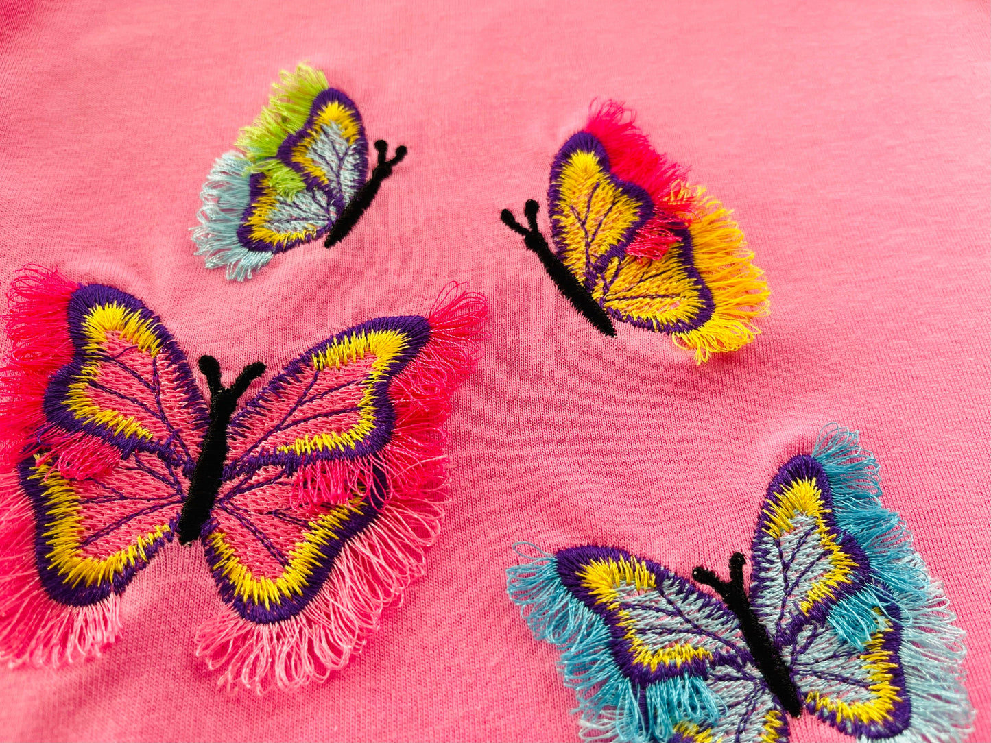Mini Butterfly with Fringed Wings
