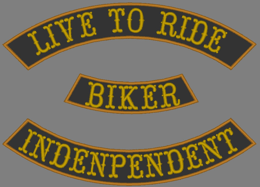 Arc Shape for Rocker and Mini Font