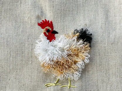 Fringed Chicken Rooster