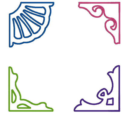 Blanket Corner Monogram Frame