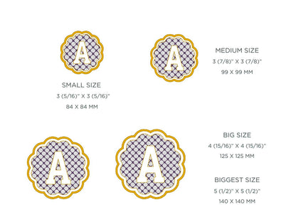 Embossed Classy Monogram