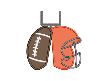 Sports Football And Helmet