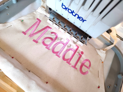 Playful Kids Satin Stitch Font