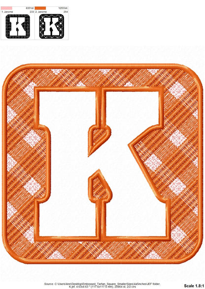 Embossed Terry Towel Monogram