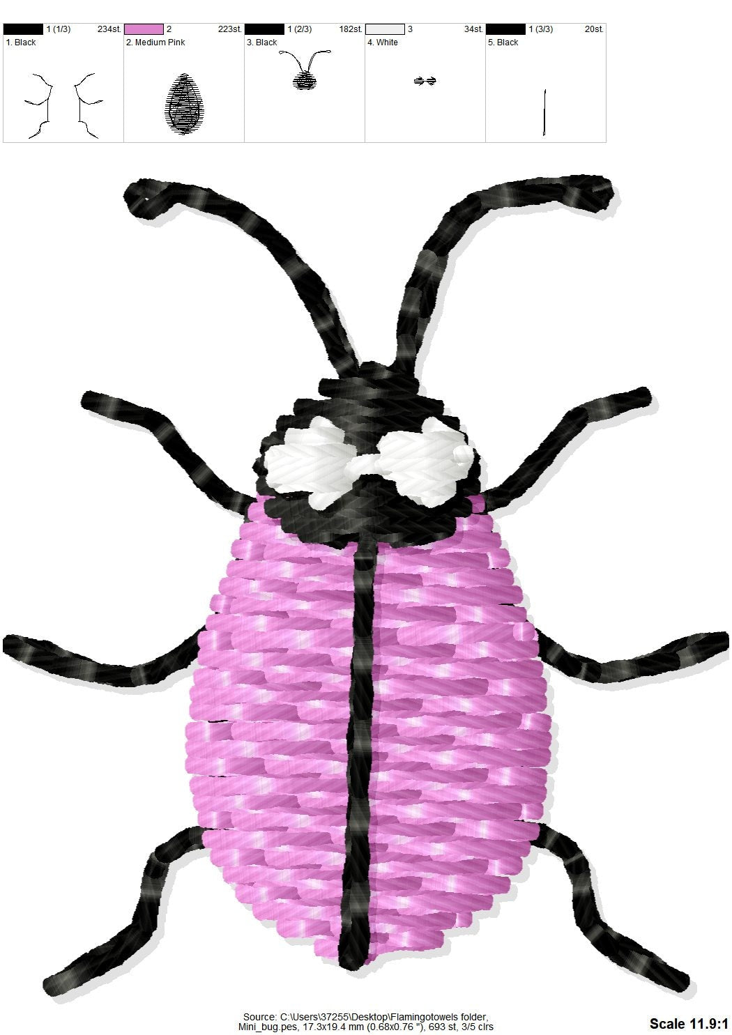 Micro Mini Bugs and Butterflies