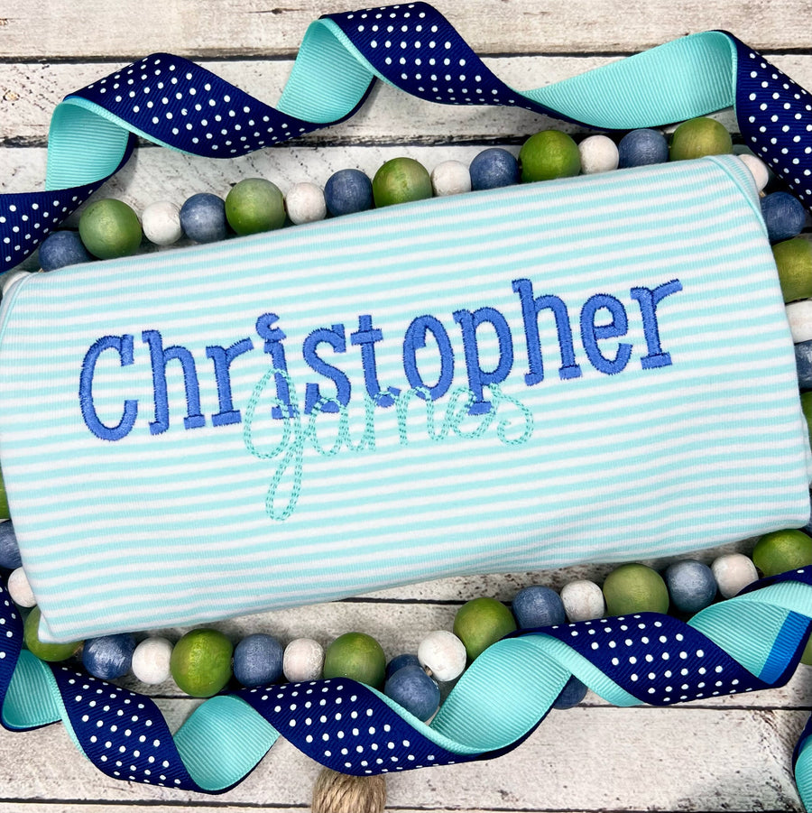 Satin Stitch Chalk Kids Font