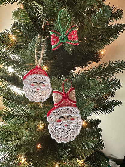 Christmas Ornament Hanger Bow