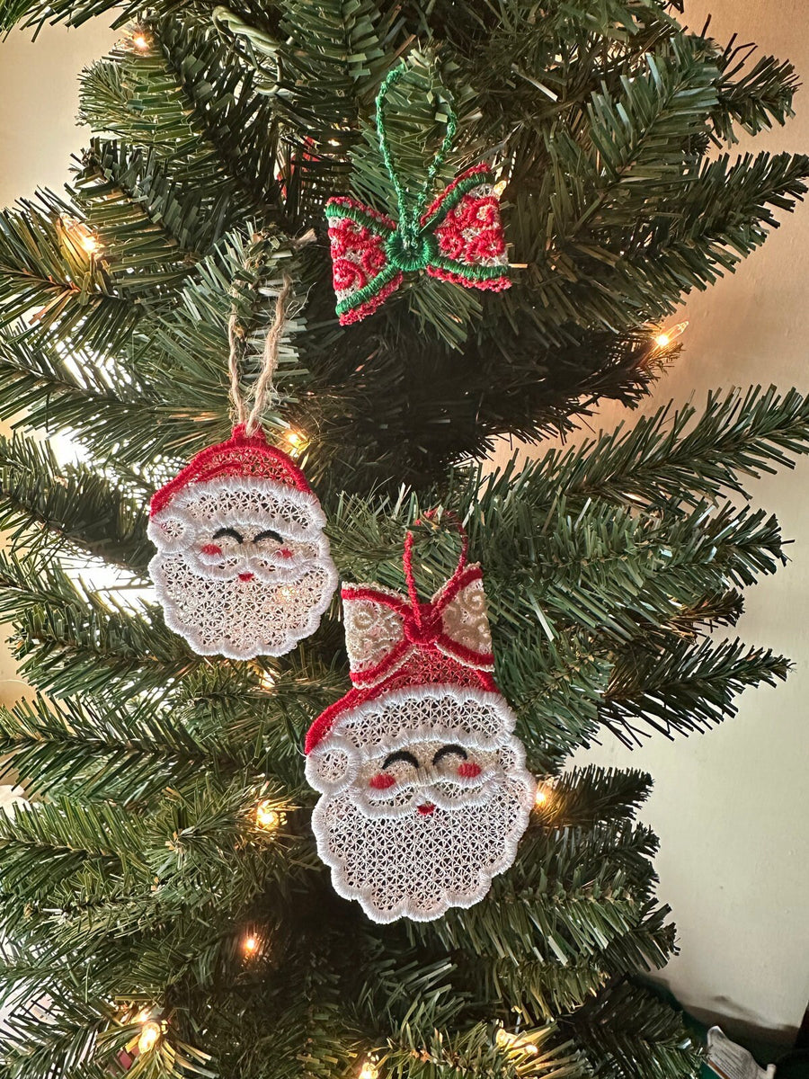 Christmas Ornament Hanger Bow