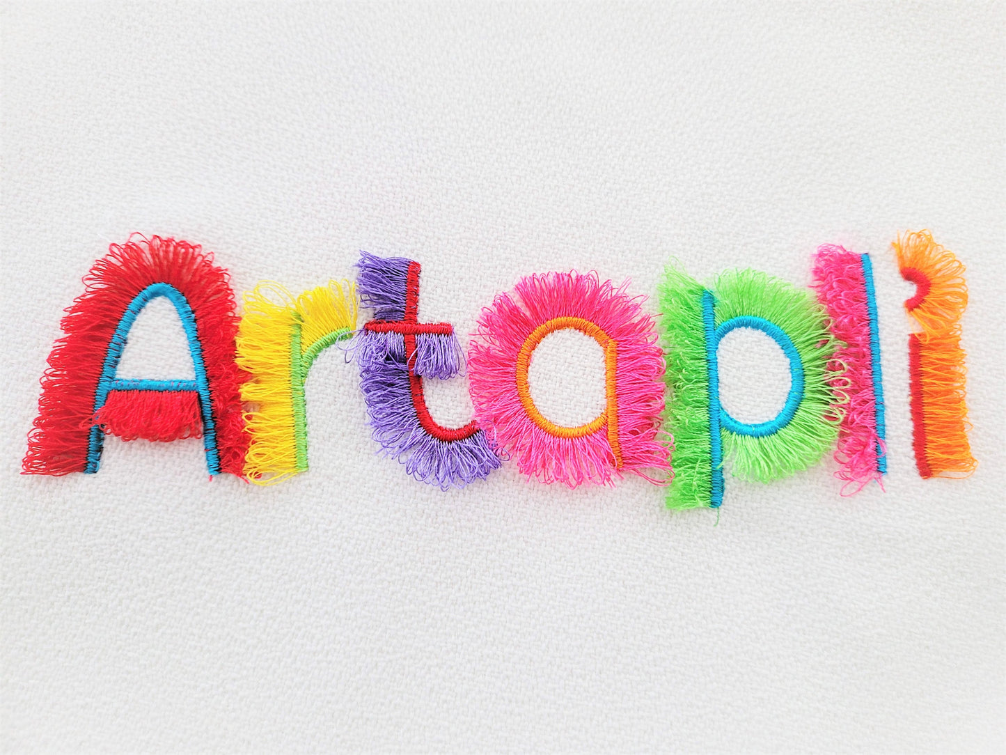 Cute Side Fringed Font