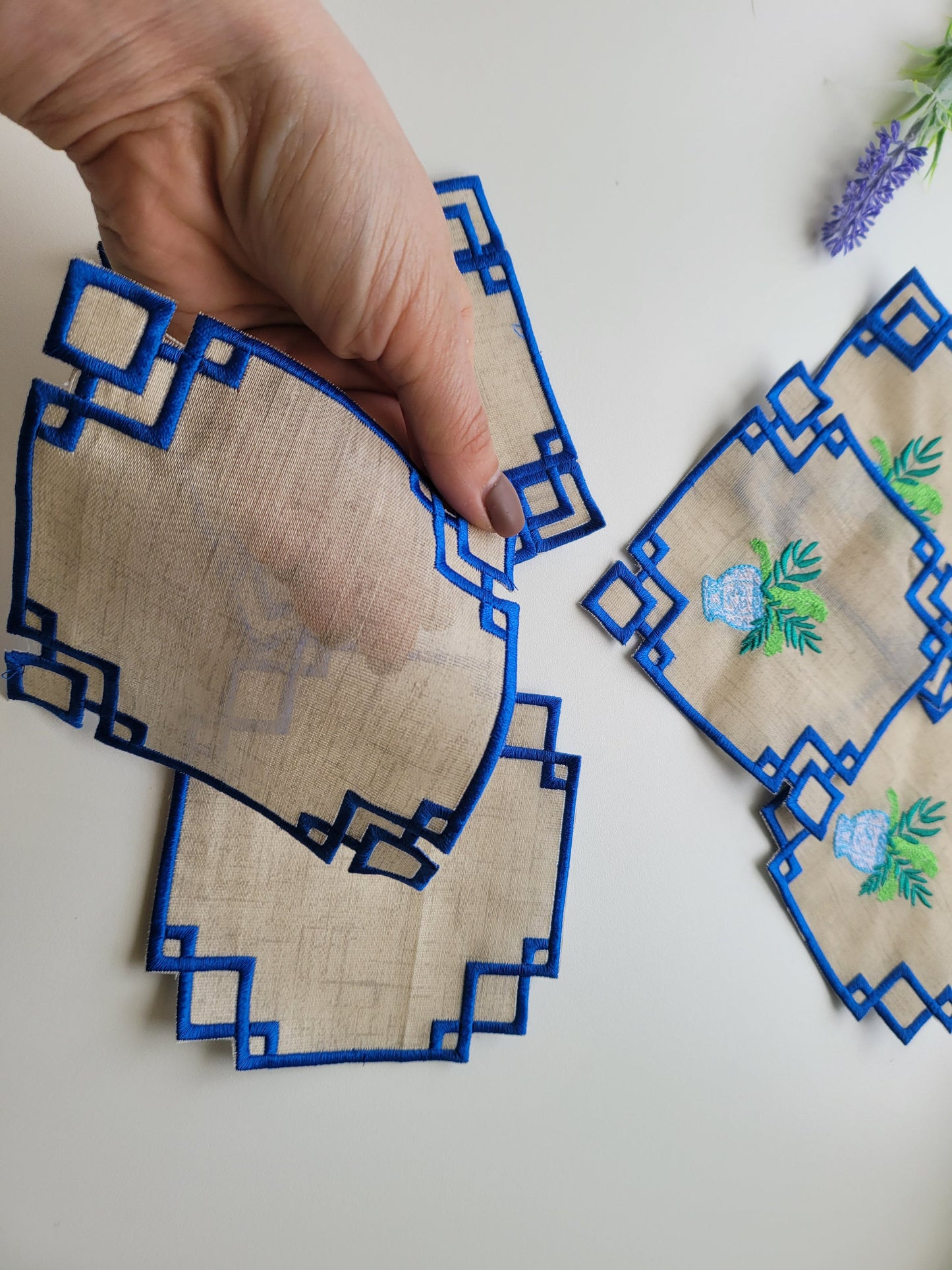 Classic Chinoiseries Napkin Coaster ITH