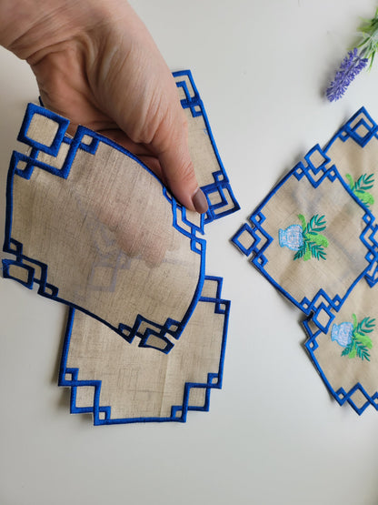 Classic Chinoiseries Napkin Coaster ITH