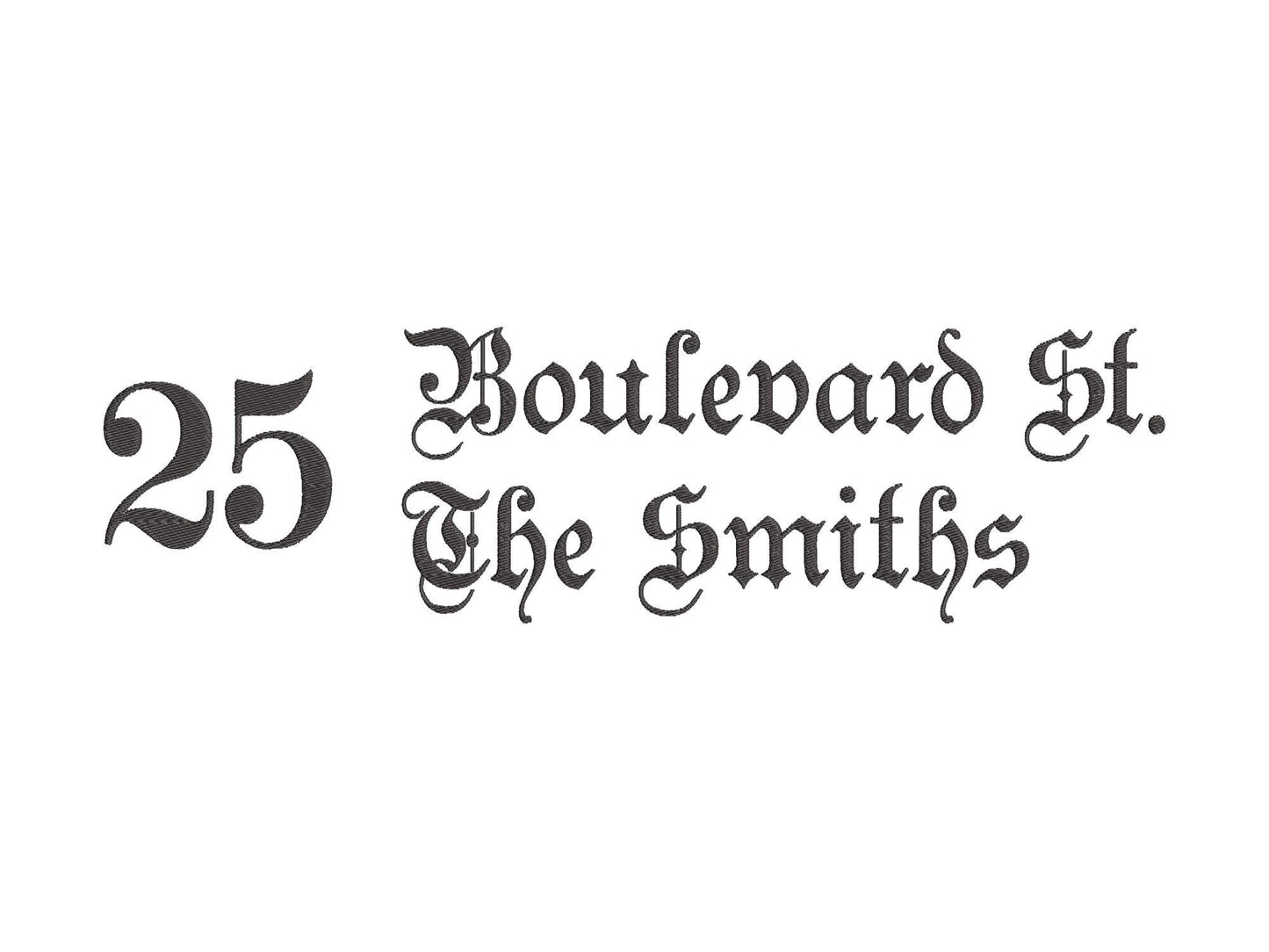 Old English Gothic Font