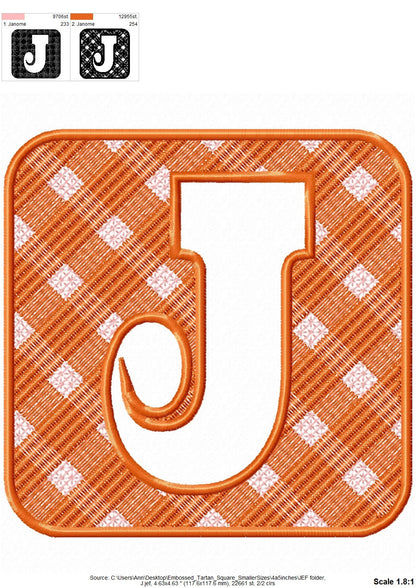 Embossed Terry Towel Monogram