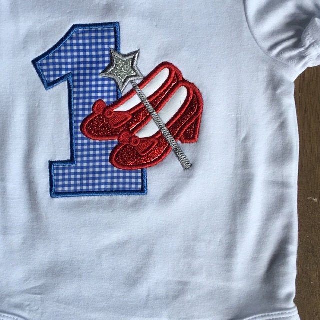 Ruby Red Slippers Applique