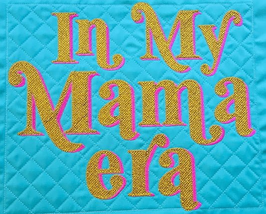 Vintage Glitter HTV vinyl Font
